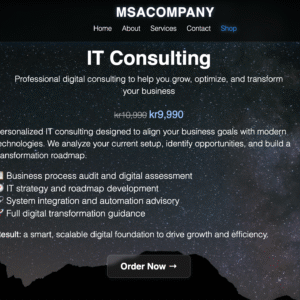 IT Consulting